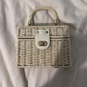 Forever 21 wicker purse